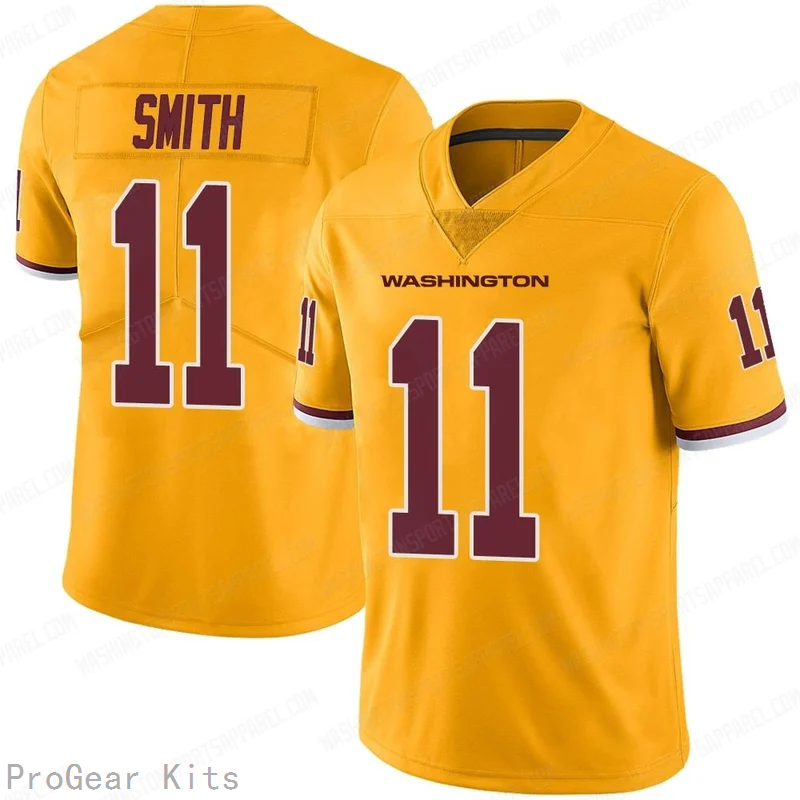 Alex Smith Rush Washington Commanders Legend Jersey No.11 Gold NFL Football Fan Wear