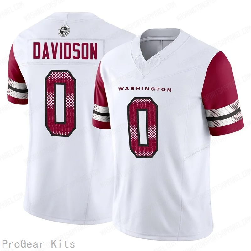 D J Davidson Washington Commanders White Special Edition Jersey