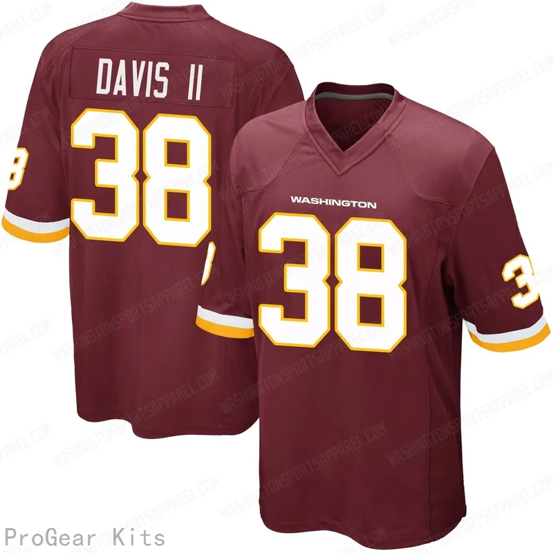 Fred Davis II Washington Commanders Burgundy Game Jersey