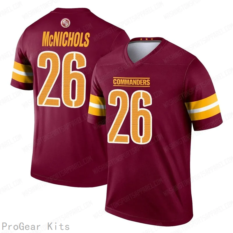 Jeremy Mcnichols Washington Commanders Burgundy Legend Jersey