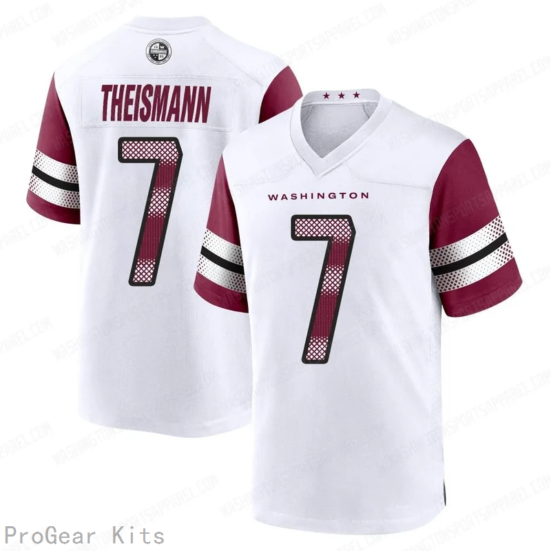 Joe Theismann Washington Commanders White Game Jersey