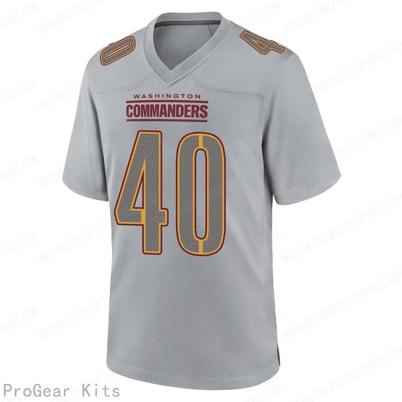 Quentin Moore Washington Commanders Gray Game Jersey