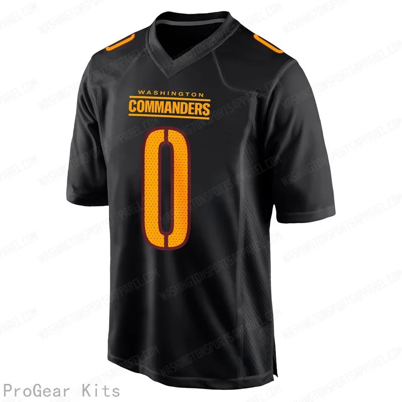 Rasul Douglas Washington Commanders Black Game Jersey