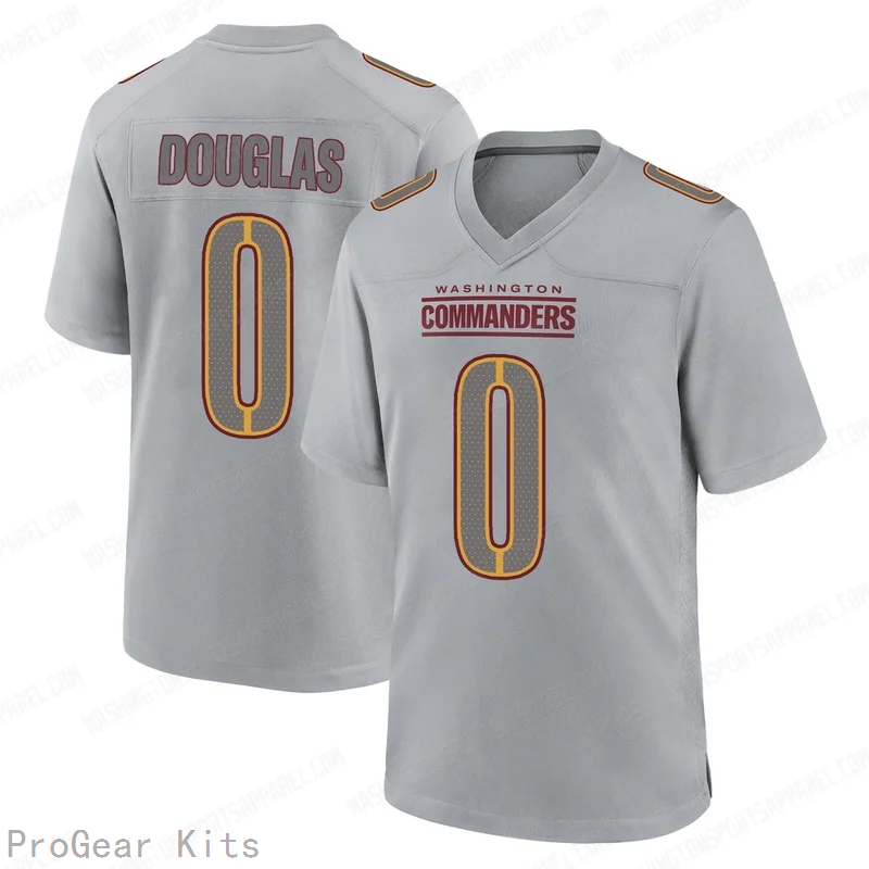 Rasul Douglas Washington Commanders Gray Game Jersey