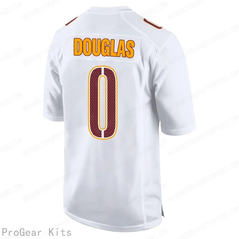 Rasul Douglas Washington Commanders White Game Jersey