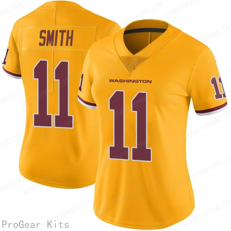 Alex Smith Rush Washington Commanders Legend Jersey No.11 Gold NFL Football Fan Wear Alex Smith Rush