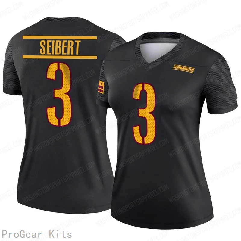 Austin Seibert Washington Commanders Black Legend Jersey