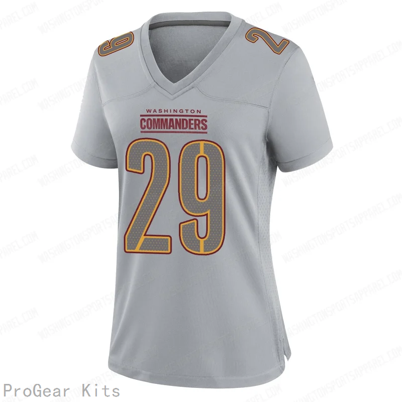 Darius Rush Washington Commanders Gray Game Jersey