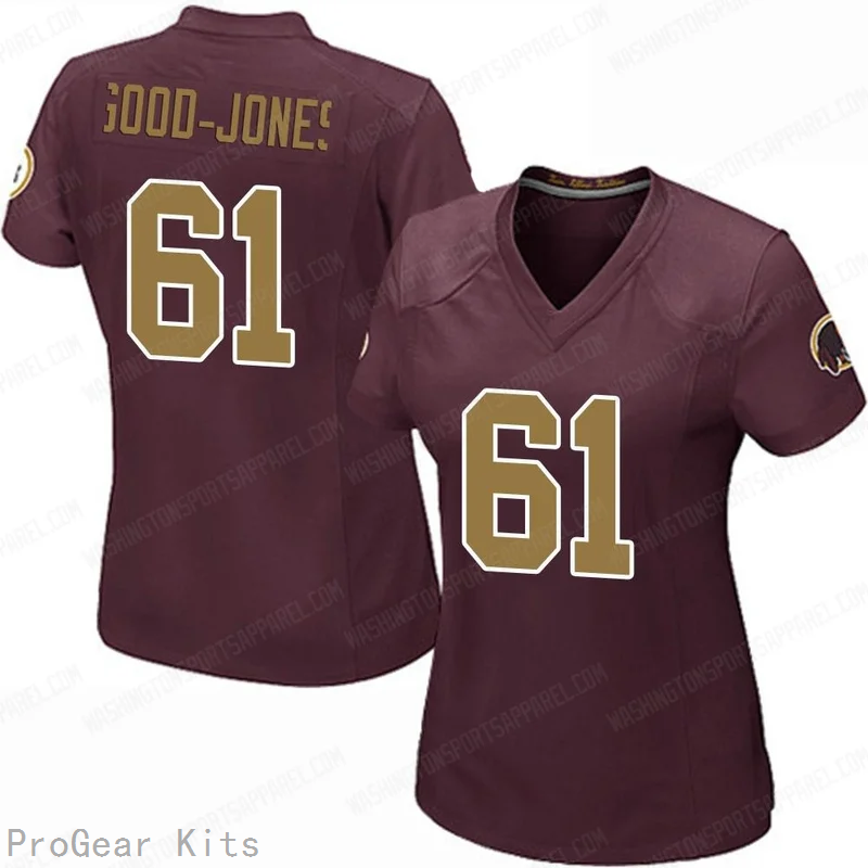 Julian Good Jones Washington Commanders Burgundy Game Jersey