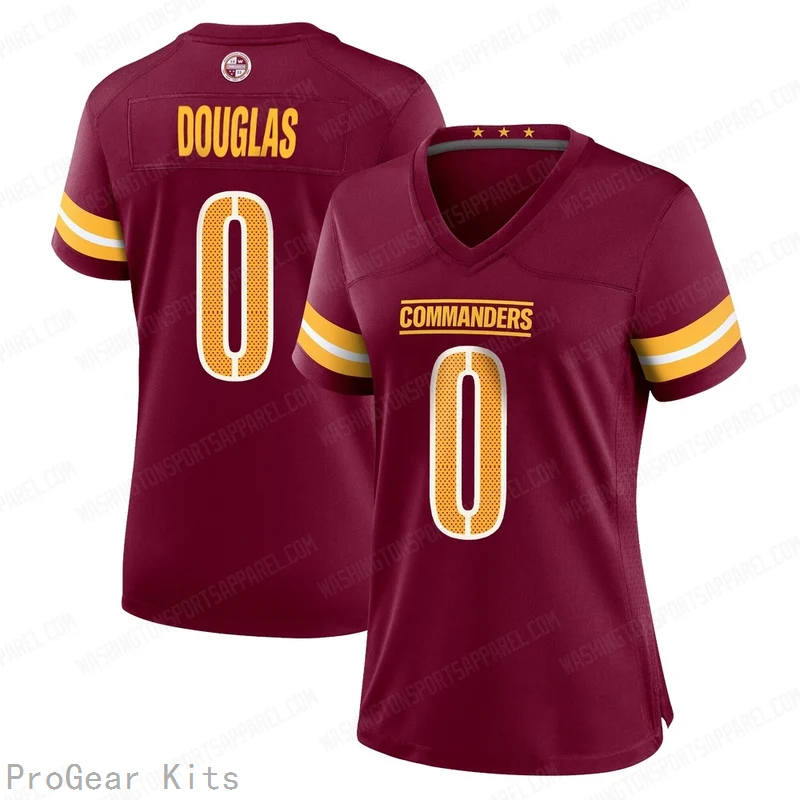 Rasul Douglas Washington Commanders Burgundy Game Jersey