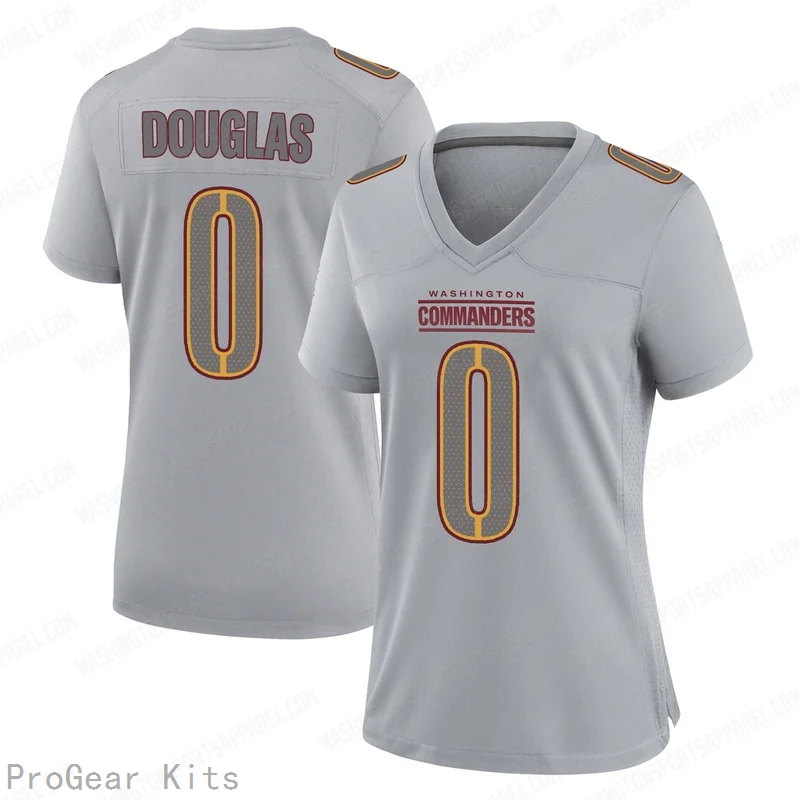 Rasul Douglas Washington Commanders Gray Game Jersey