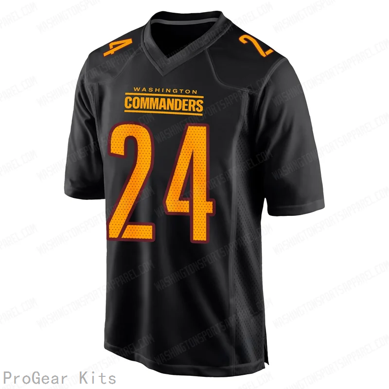 Ahkello Witherspoon Washington Commanders Black Game Jersey