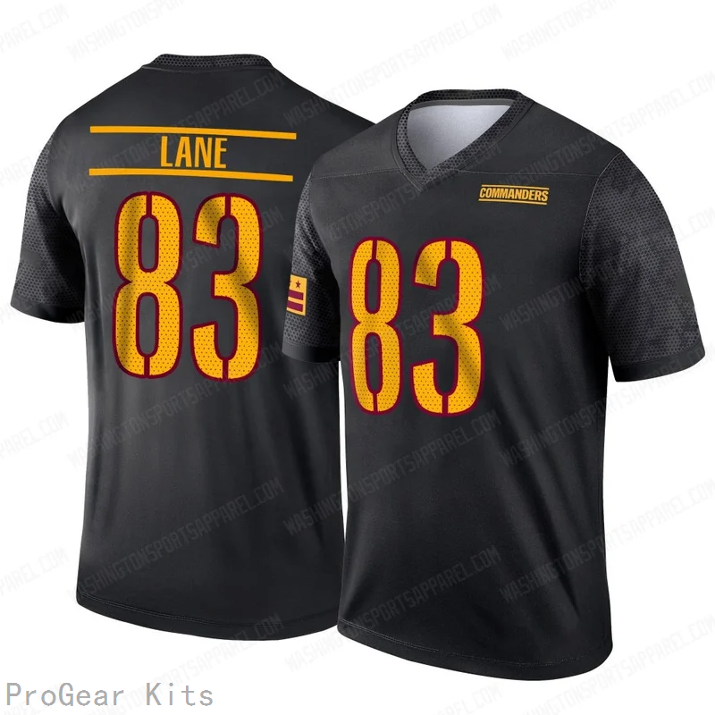 Jaylin Lane Washington Commanders Alternate Jersey No.83 Black NFL Football Fan Wear Jaylin Lane