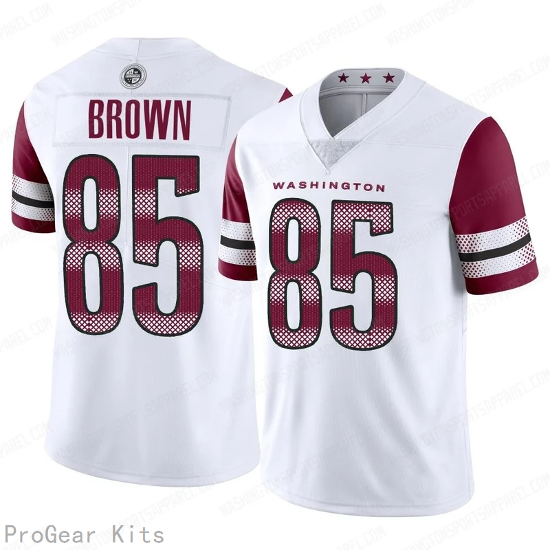 Noah Washington Commanders Jersey No.85 Brown NFL Football Fan Wear Noah