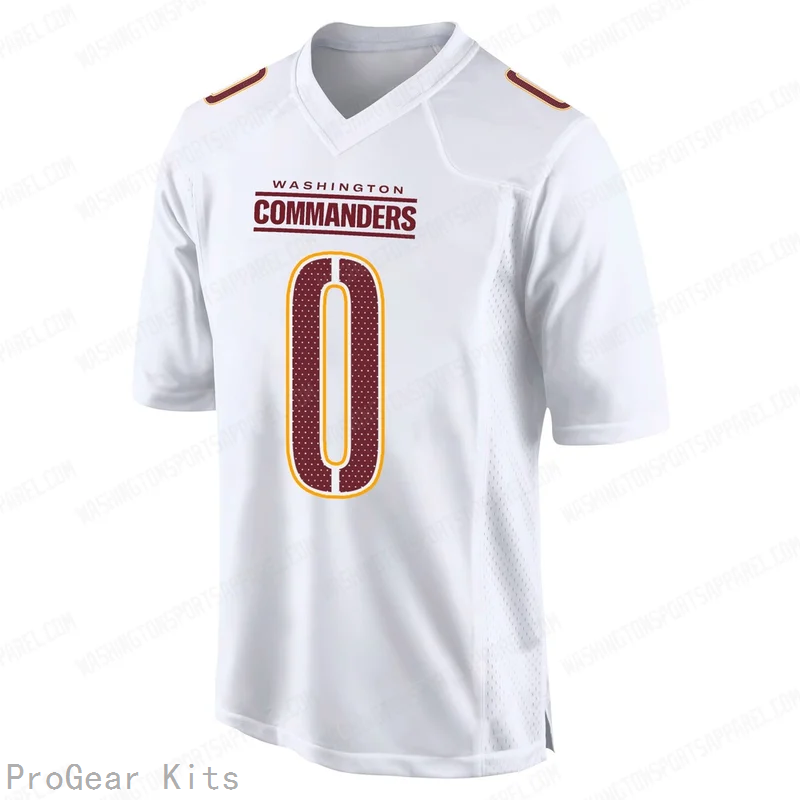Rasul Douglas Washington Commanders White Game Jersey