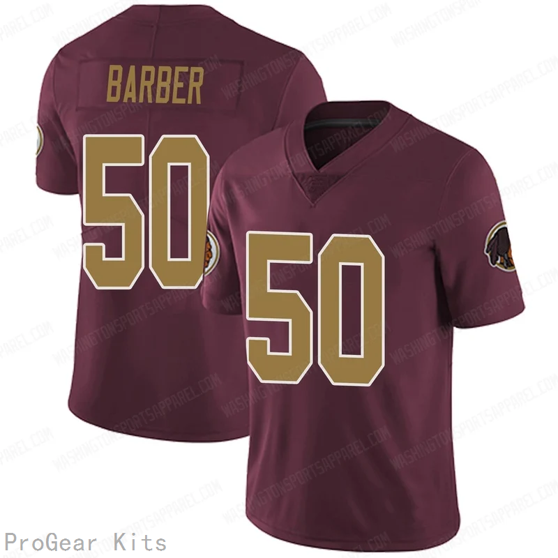 Ricky Barber Washington Commanders Burgundy Untouchable Jersey