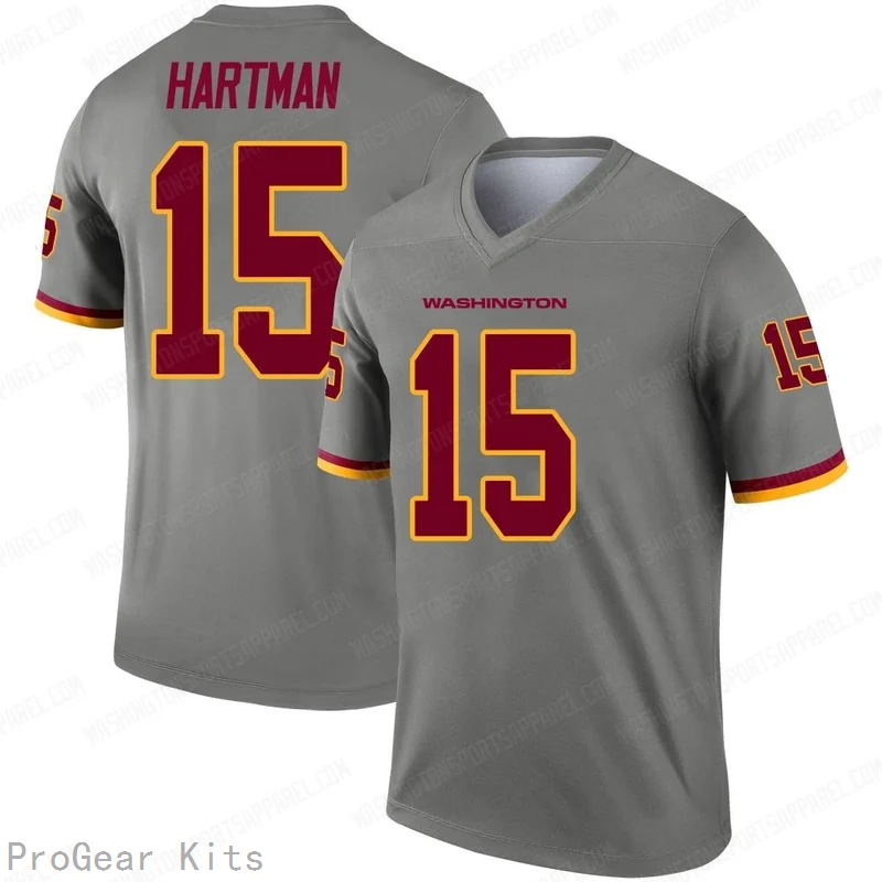 Sam Hartman Washington Commanders Gray Legend Jersey