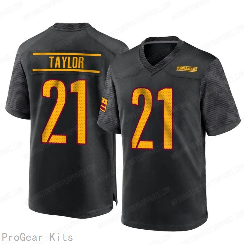 Sean Taylor Washington Commanders Black Game Jersey