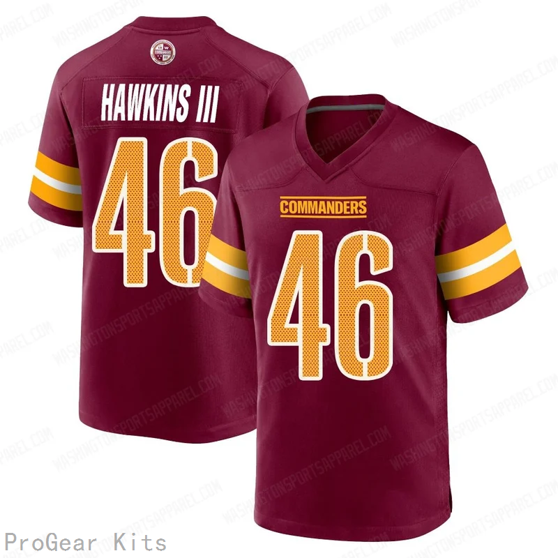 Tre Hawkins Washington Commanders Untouchable Jersey No.46 Burgundy NFL Football Fan Wear
