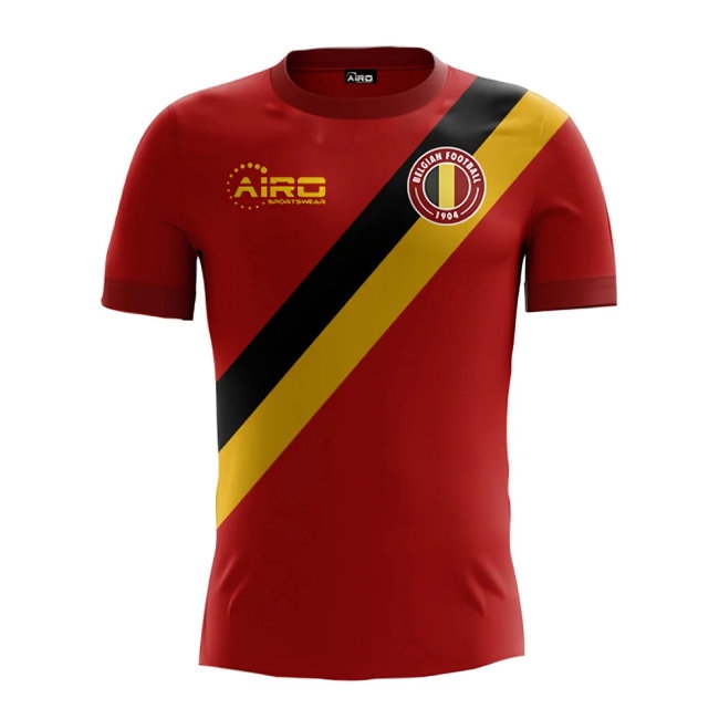 2025-2026 Belgium Airo Concept Home Shirt (Benteke 20)