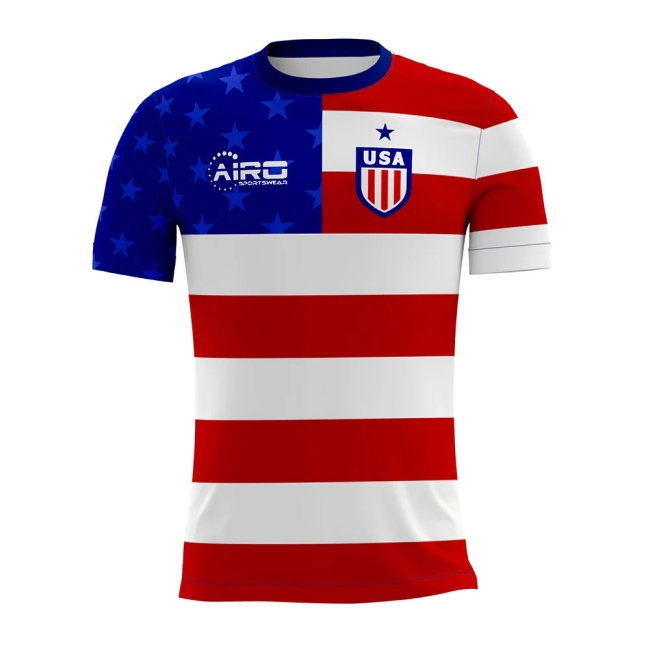 2025-2026 USA Airo Concept Home Shirt (Dempsey 8)