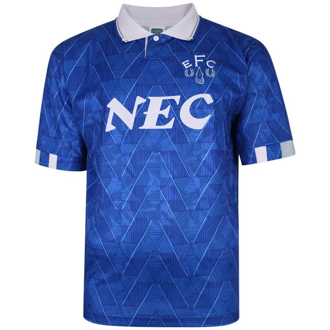 Everton 1990 Home Retro Football Shirt (CAHILL 17) — Shop Now