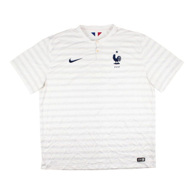 France 2014-15 Away Shirt ((Very Good) XXL) (Cantona 7) — Buy Now