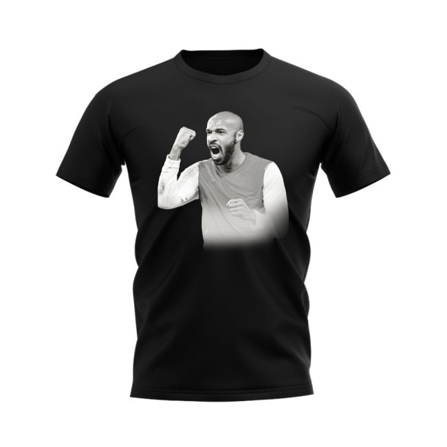 Thierry Henry Legend T-Shirt (Black) (Your Name) — Buy Now
