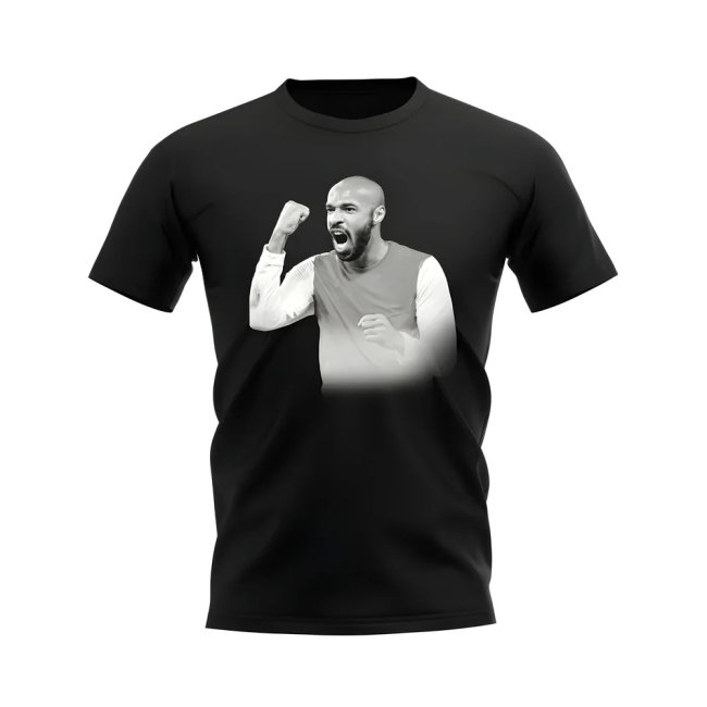 Thierry Henry Legend T-Shirt (Black) (Your Name) — Buy Now