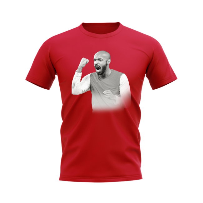 Thierry Henry Legend T-Shirt (Red) (Your Name) — Buy Online