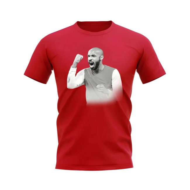 Thierry Henry Legend T-Shirt (Red) (Your Name) — Buy Online