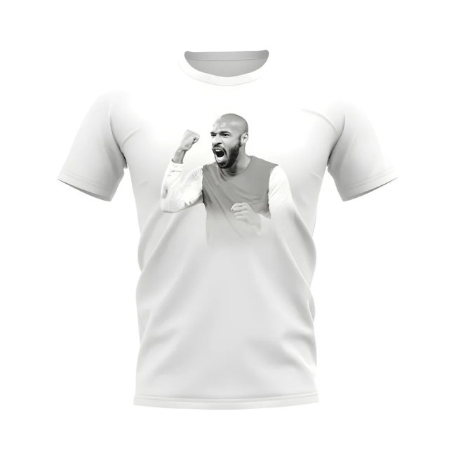 Thierry Henry Legend T-Shirt (White) (Your Name) — Shop Now