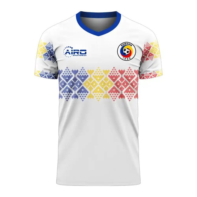 Romania 2025-2026 Away Concept Football Kit (Libero) (HAGI 10) — Buy Online