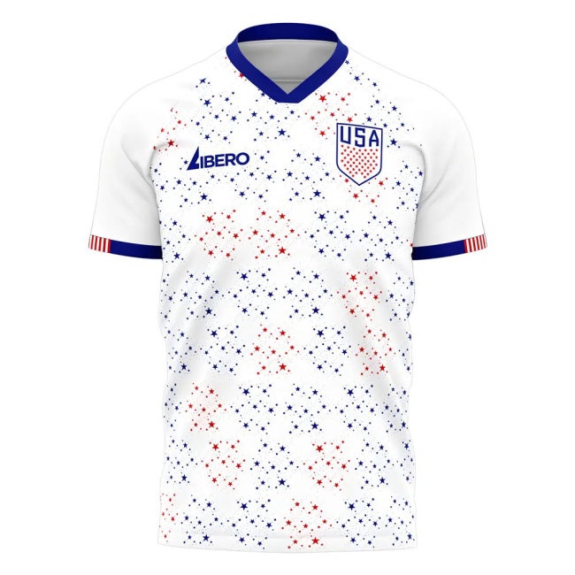 United States 2025-2026 Home Concept Football Kit (Libero) (HOWARD 1) — Shop Now