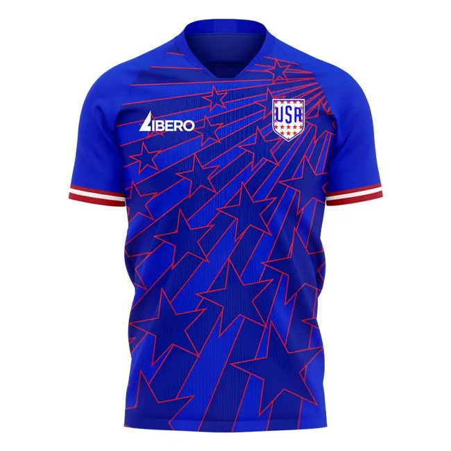 USA 2025-2026 Away Concept Football Kit (Libero) (HOWARD 1) — Shop Now
