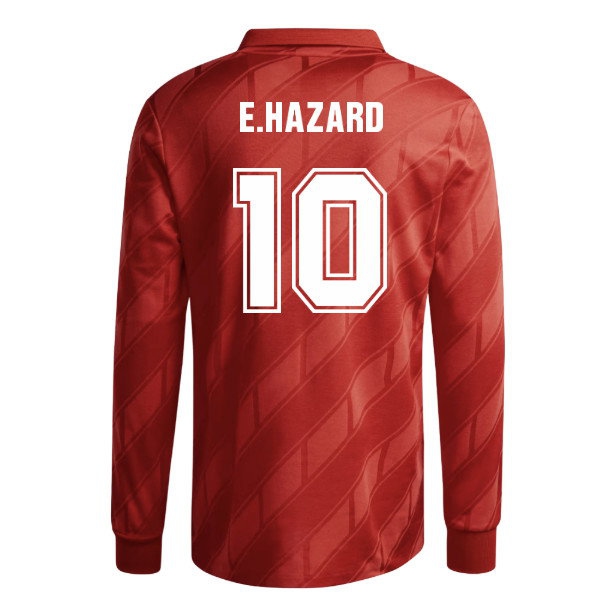 1986 Belgium Reissue Home Shirt (E.Hazard 10)