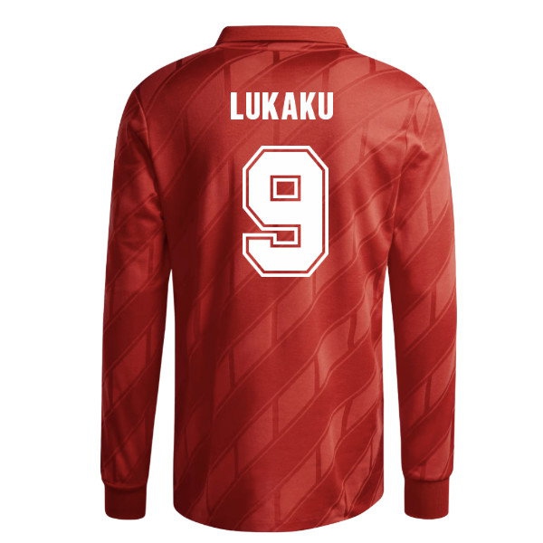 1986 Belgium Reissue Home Shirt (Lukaku 9)