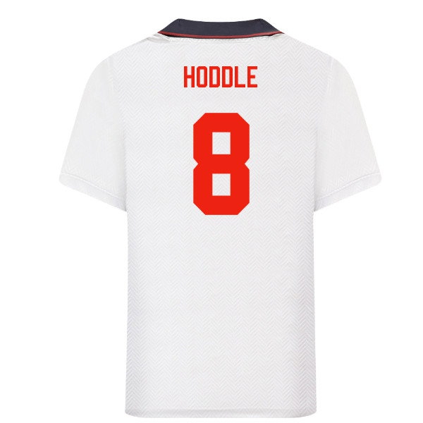 1993 England Home Retro Shirt (Hoddle 8) — Buy Online