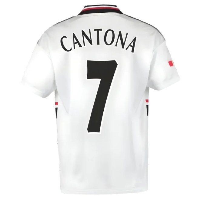 1999 Manchester United Away Football Shirt (CANTONA 7) — Buy Online