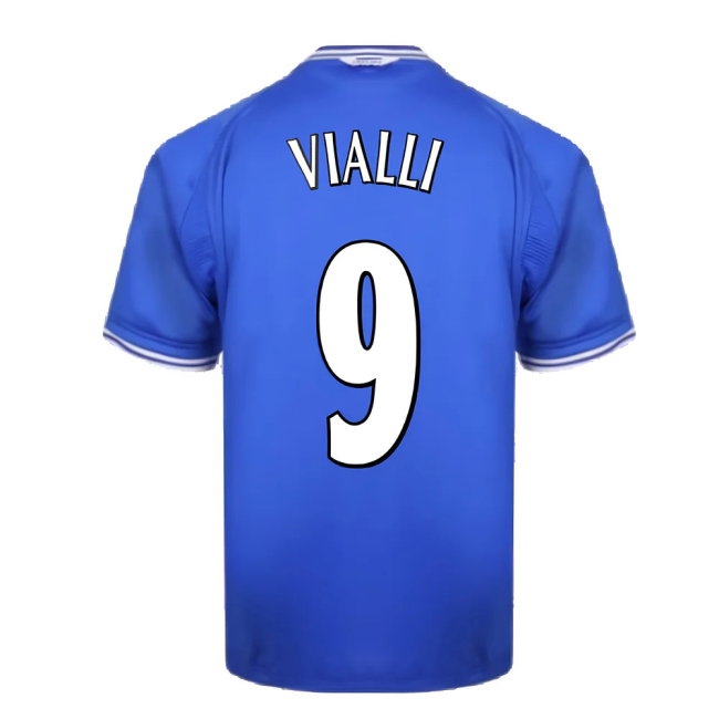 2000-2001 Chelsea Home Shirt (VIALLI 9) — Buy Online
