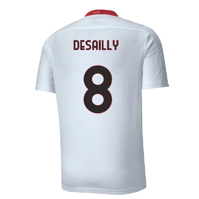2020-2021 AC Milan Away Shirt (DESAILLY 8) — Buy Online