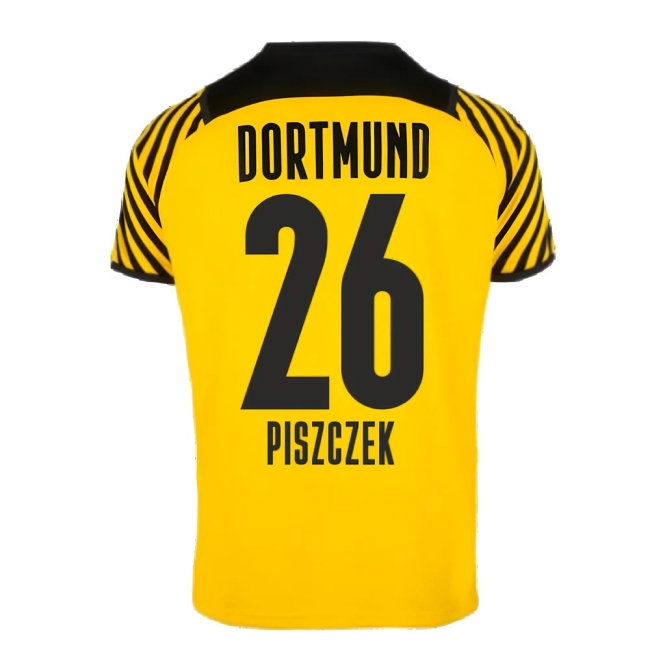 2021-2022 Borussia Dortmund Player Version Home Shirt (PISZCZEK 26) — Shop Now