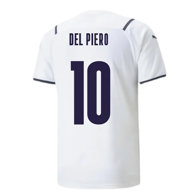 2021-2022 Italy Away Shirt (DEL PIERO 10) — Shop Online