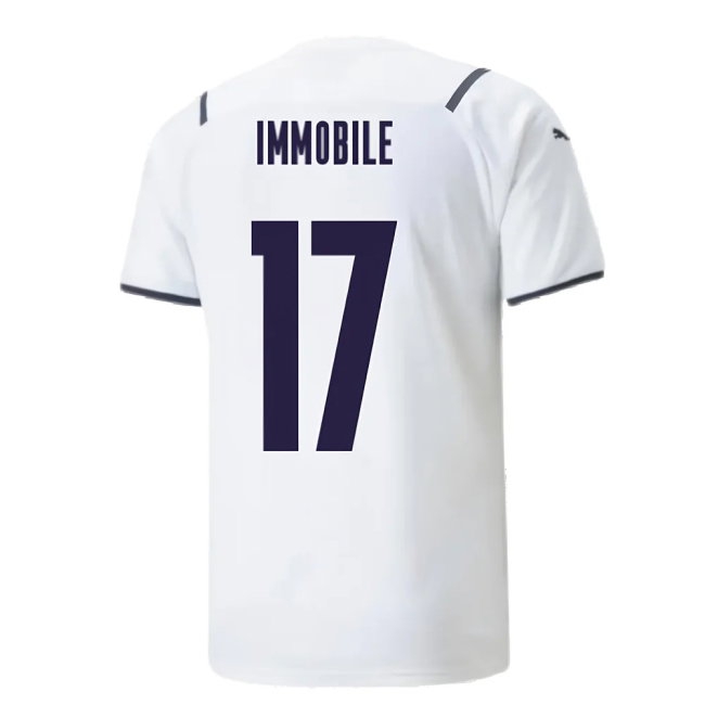 2021-2022 Italy Away Shirt (IMMOBILE 17)