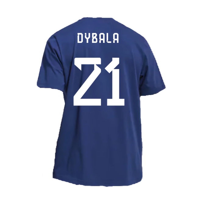 2022-2023 Argentina DNA Graphic Tee (Night Indigo) (DYBALA 21) — Shop Now