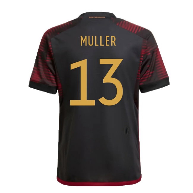 2022-2023 Germany Away Shirt (Kids) (MULLER 13) — Shop Online