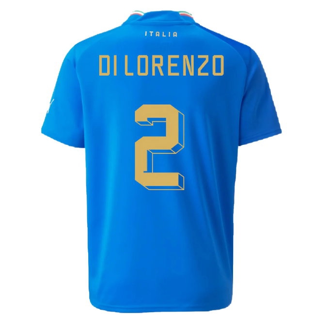 2022-2023 Italy Home Shirt (Kids) (DI LORENZO 2) — Buy Now
