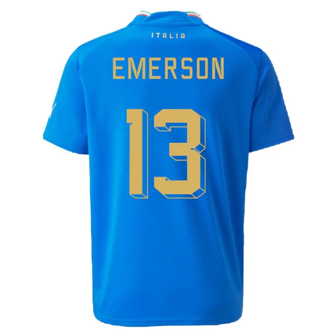 2022-2023 Italy Home Shirt (Kids) (EMERSON 13) — Buy Online