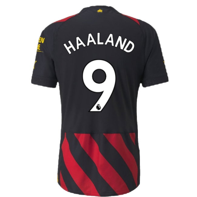 2022-2023 Man City Player Version Away Shirt (HAALAND 9) — Buy Online