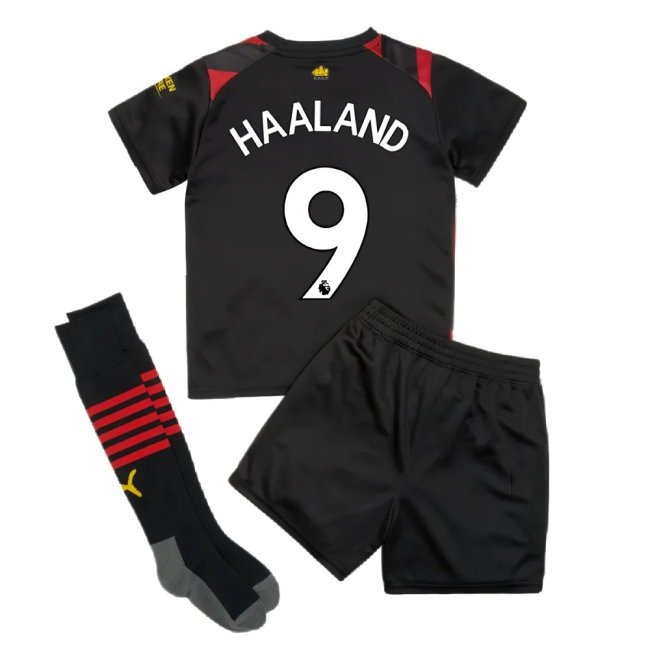 2022-2023 Man City Away Mini Kit (HAALAND 9) — Buy Online